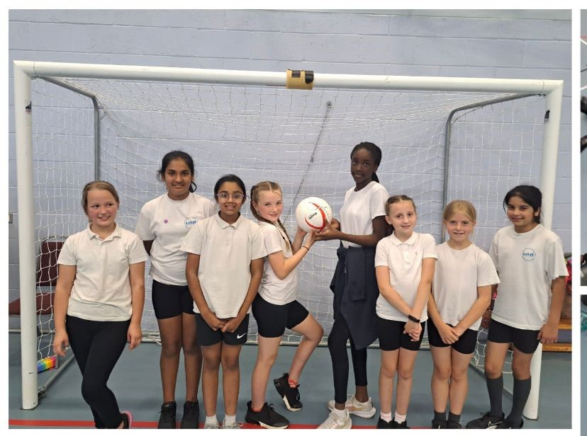 The girls netball team